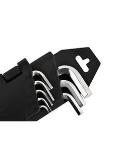 Inditrust Inditrust 9 pcs LONG ALLEN KEY SET Ball Point Chrome Vanadium Steel Hex  - Image 4