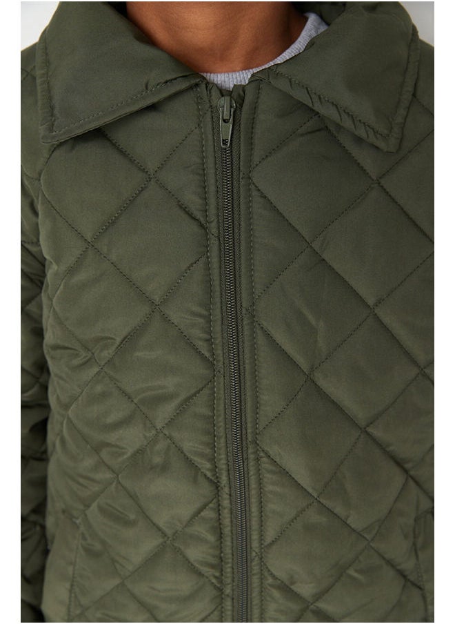 trendyol - Winter Jacket - Khaki - Standard - Image 1