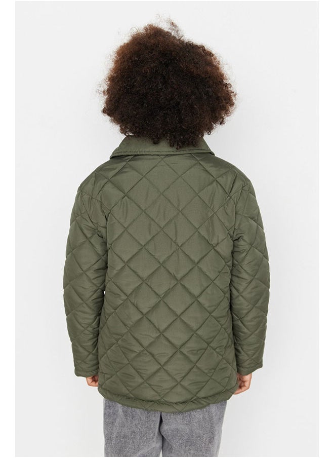 trendyol - Winter Jacket - Khaki - Standard - Image 1