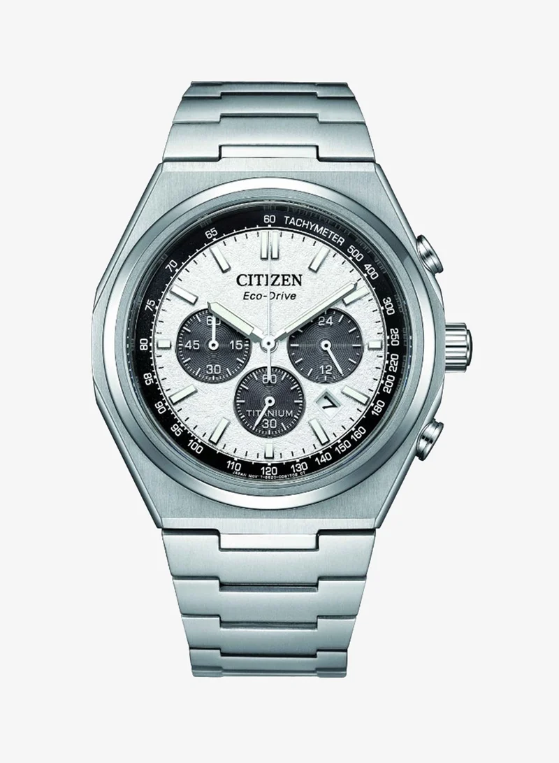 CITIZEN Men's Super Titanium Strap Eco-Drive Men Watch CA4610-85A - 42.5 mm