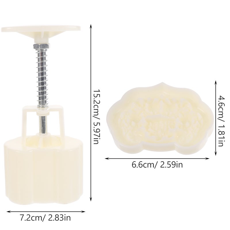 1 Set of Mold Festival DIY Hand Pressure Cake Mould Press Baking Mold Tool - Image 5