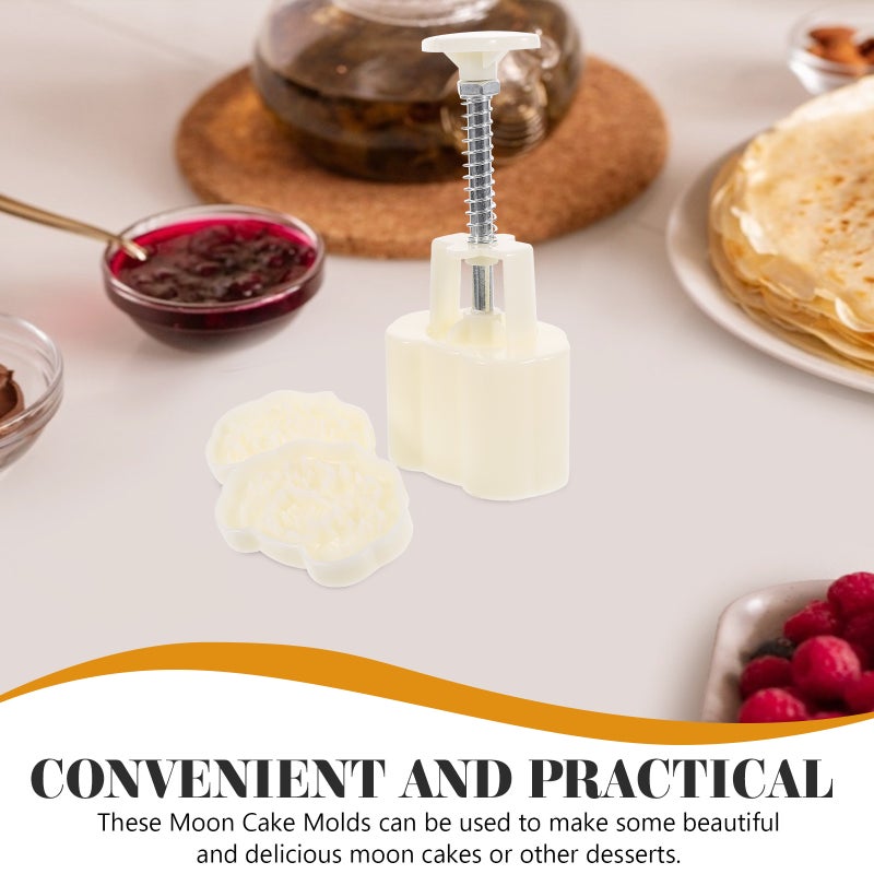 1 Set of Mold Festival DIY Hand Pressure Cake Mould Press Baking Mold Tool - Image 4