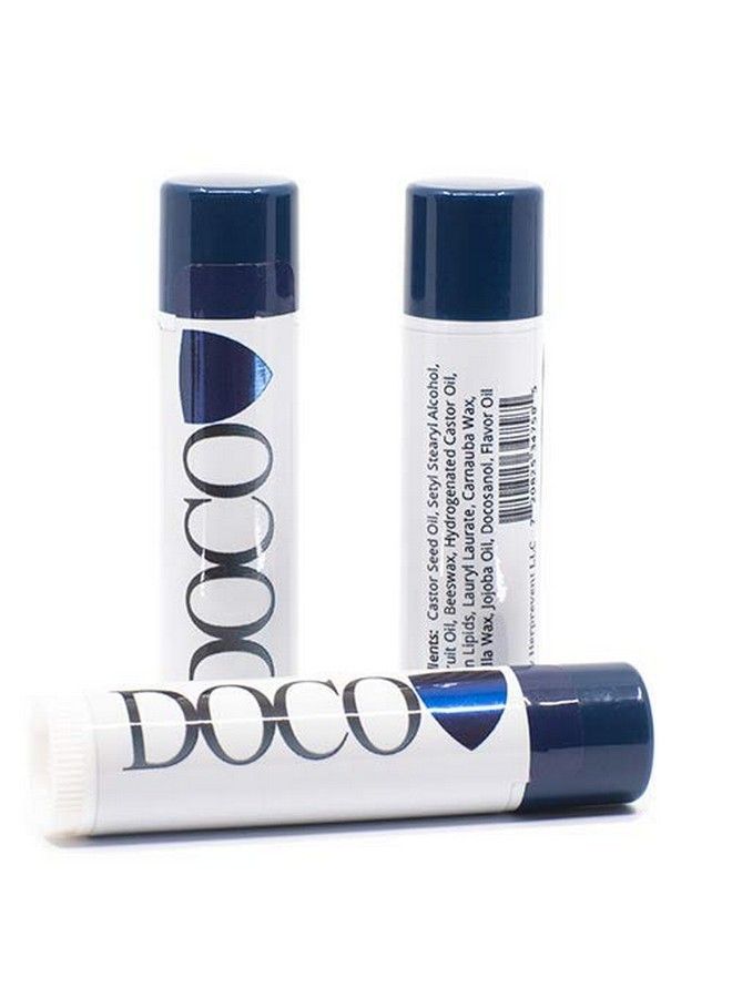 Doco بلسم شفاه دوكوشيلد مع دوكوسانول (3 عبوات) - Image 1