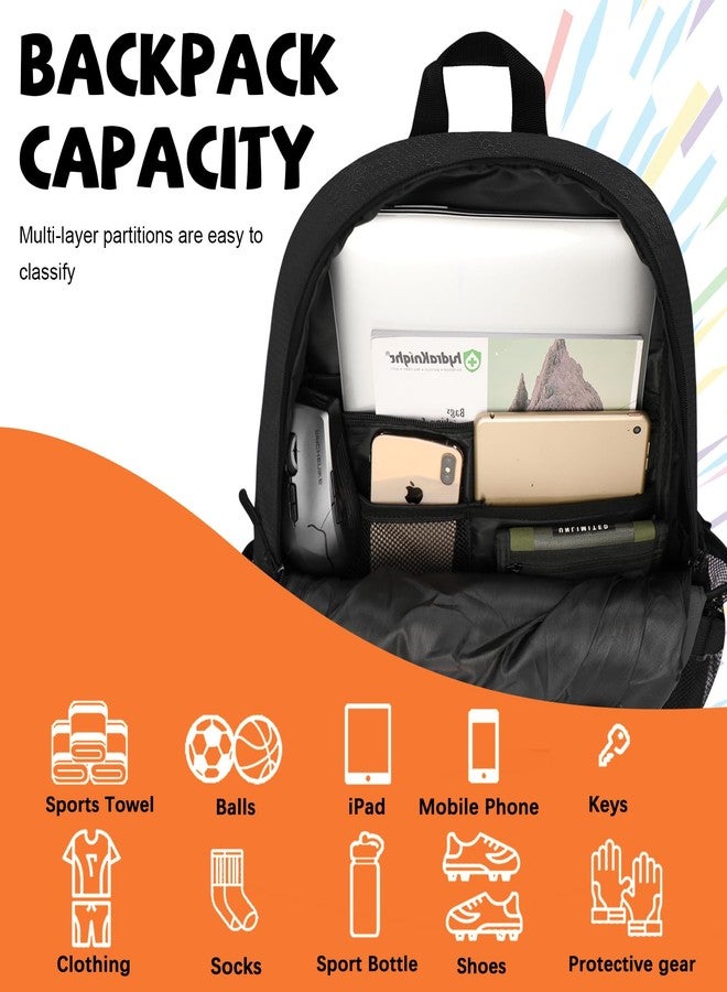Goloni Basketball Bag,Large Sports Bag with with Separate Ball & Shoe Compartments,Gym Bag for Basketball,Soccer,Volleyball - Image 3