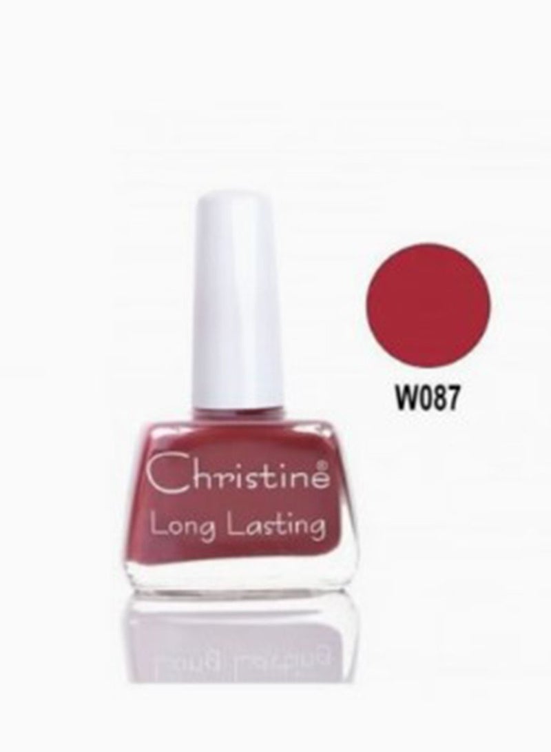 Generic Christine Long Lasting Nail Polish 87 Pink 12ml 