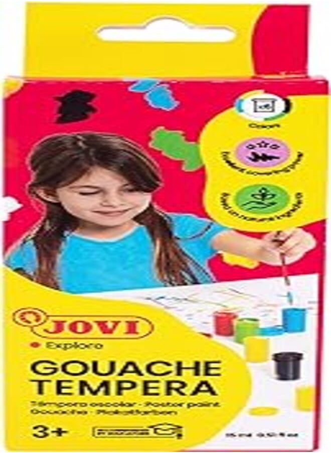 JOVI - Jovi Pack of 6 15 ml Assorted Colours (520) - Image 1