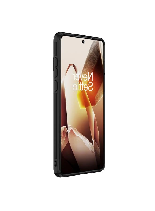 Nillkin Case For OnePlus 13 Black Mirror Prop CD Texture Mirror Phone Case - Image 2
