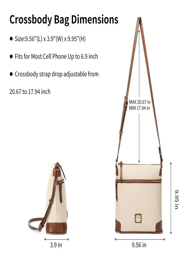 GAEKEAO Crossbody Bags for Women Multi Zipper Pockets Shoulder Handbags Lightweight Medium Travel Purse - Image 4
