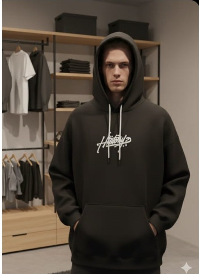 زيوس هودي أوفر سايز رجالي شتوي – خامة عالية الجودة بتصميم عصري ومميز- مقاس 2 اكس لارج - Image 2