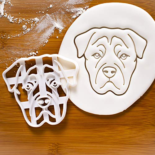 Bakerlogy Set of 2 Rottweiler cookie cutters (Designs: Face and Body), 2 pieces - Bakerlogy - Image 3