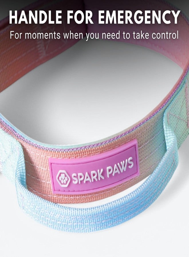 Spark Paws طوق سبارك باوز التكتيكي للكلاب - شديد التحمل، عالي الجودة، سميك ومتين للكلاب الكبيرة والمتوسطة - (2.5 سم / 1 بوصة) - لون باستيل آيسينج - Image 4