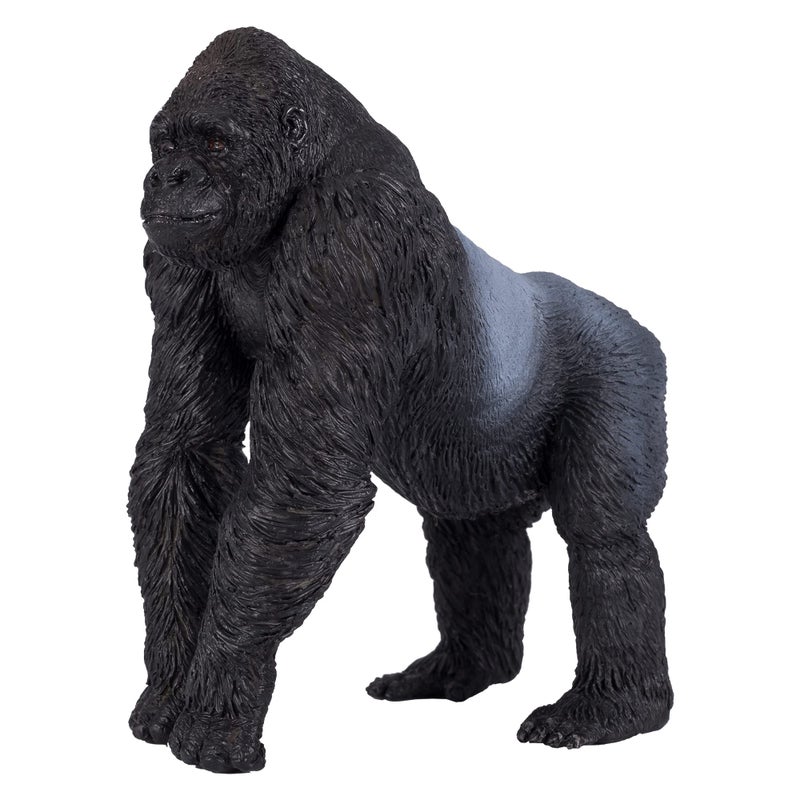 MOJO Gorilla Silverback Realistic International Wildlife Hand Painted Toy Figurine - Image 1