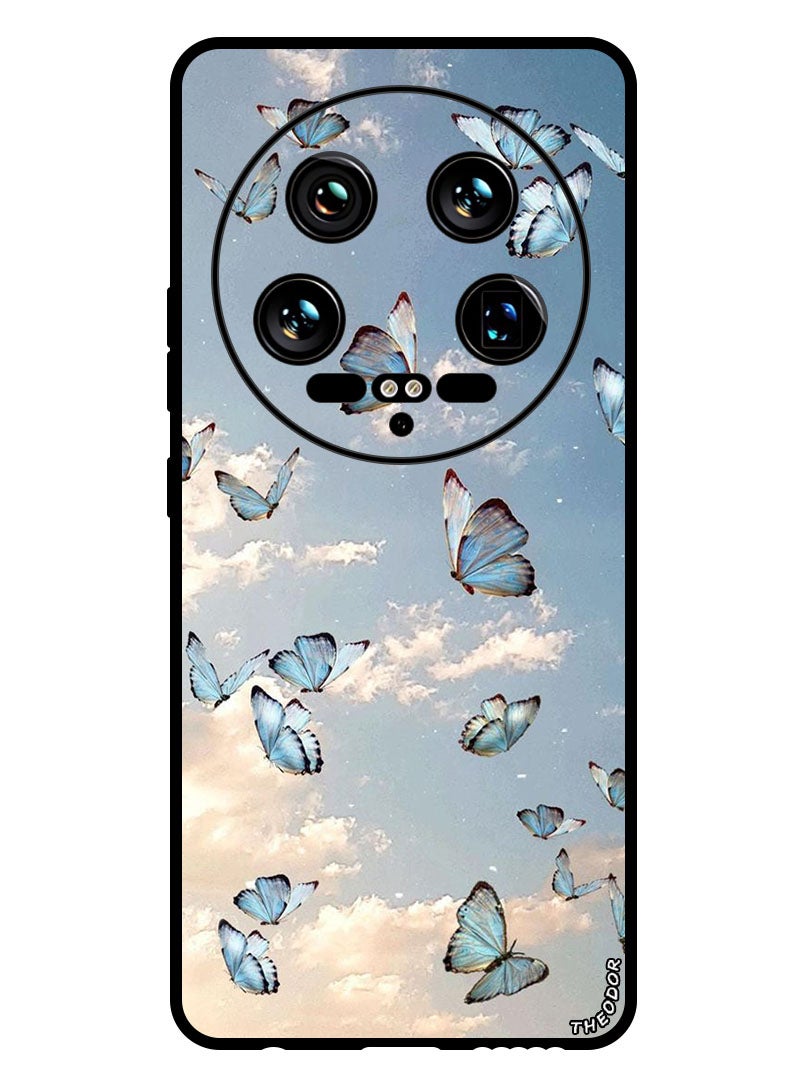 Theodor Protective Case Anti Scratch Shock Proof Bumper Cover For Xiaomi 14 Ultra But in sky - Image 1