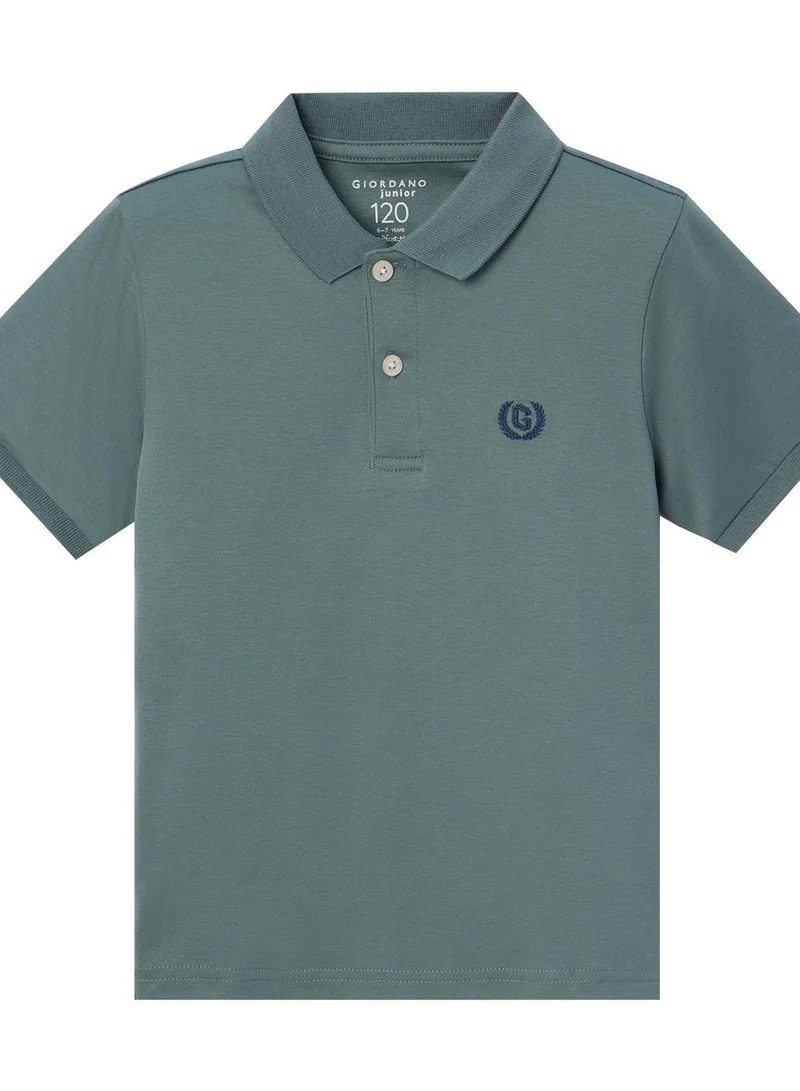 GIORDANO Junior Cotton Interlock Liquid Touch Polo