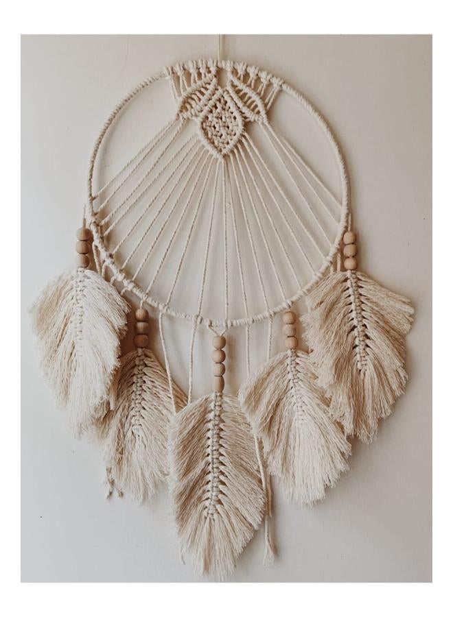 انتيكيانو مكرمية دريم كاتشر مصنوعة يدويا من القطن المنسوج بنمط بوهيمي - Image 1