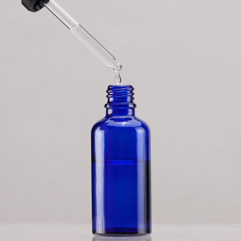 YIZHAO Black Glass Dropper Bottle 4oz, Tincture Bottles with Glass Dropper, for Essential Oils, Aromatherapy, Cosmetic, Laboratory, Pharmacy, Liquids, Travel â€“4 Pcs - Image 3