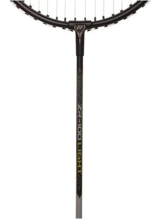 Yonex Zr 100 Light Aluminium Badminton Racquet With Full Cover Dark Charcoal  - Image 4