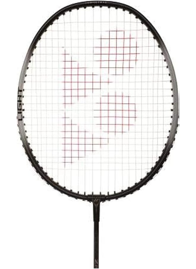 Yonex Zr 100 Light Aluminium Badminton Racquet With Full Cover Dark Charcoal  - Image 3