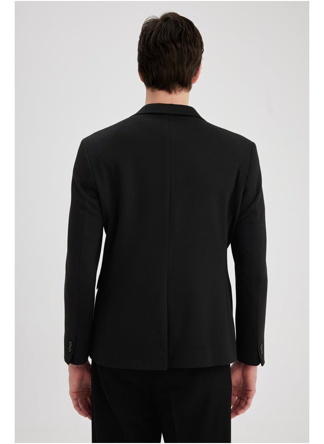 DeFacto - Man Smart Casual Modern Fit Mono Neck Blazer - Image 1