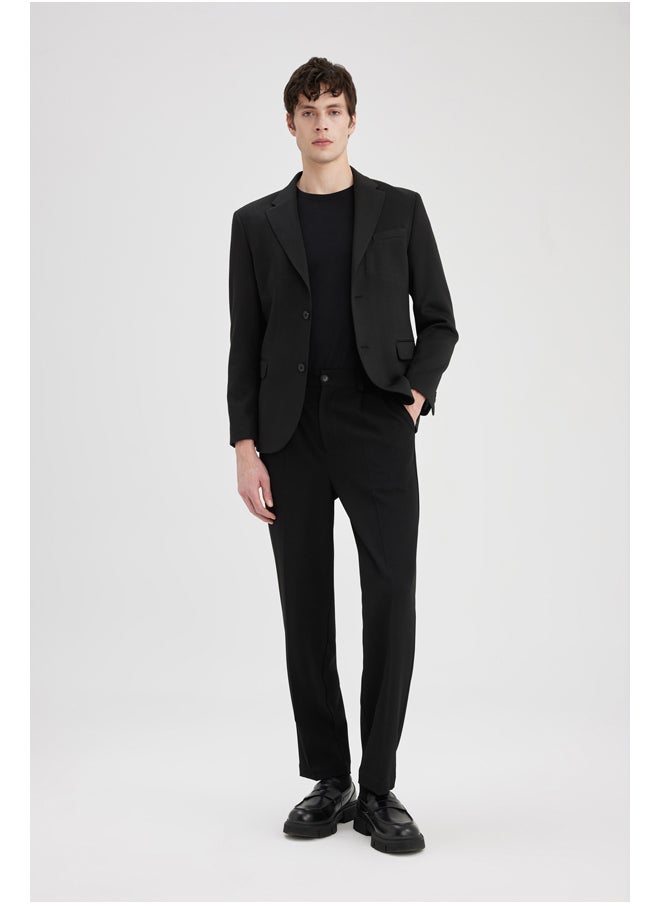 DeFacto - Man Smart Casual Modern Fit Mono Neck Blazer - Image 1