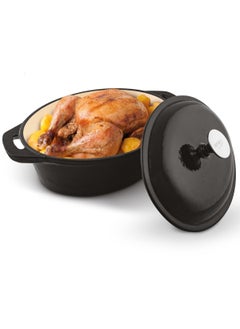 Lamart Dutch Oven Pot - 25.5cm Black  - Image 3