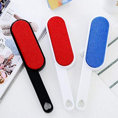 Moolten Double-Sided Magic Lint Brush, Electrostatic Cleaning Dust Brush Dust Pet Hair Remover (Red) - Image 2