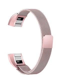 Milanese Replacement Band For Fitbit Alta And HR Rose Pink