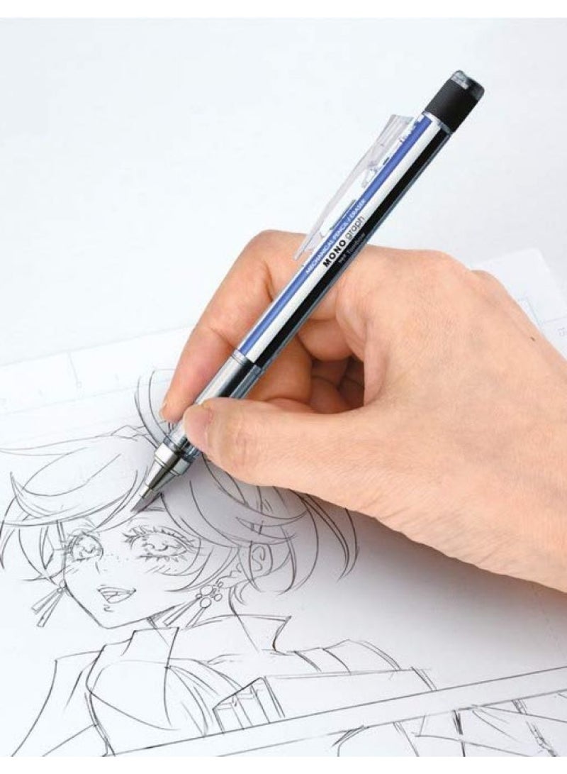 Tombow Tombow Mono Graph Shaker Mechanical Pencil 0.5mm, Pattern Body (SH-MG) - Image 2