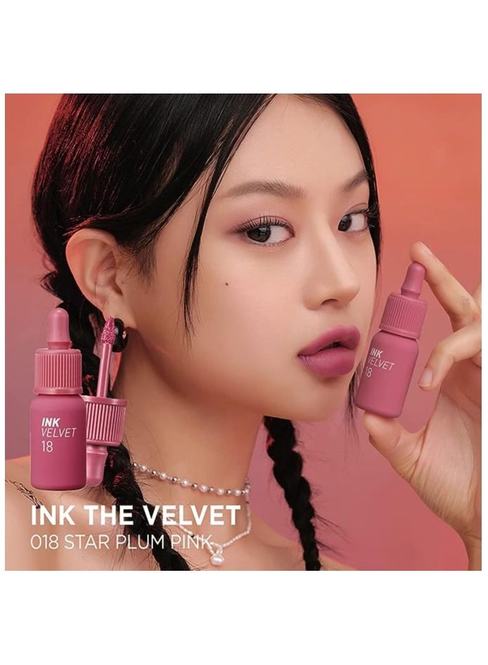 Peripera Ink the Velvet Tint #018 STAR PLUM PINK - Image 2