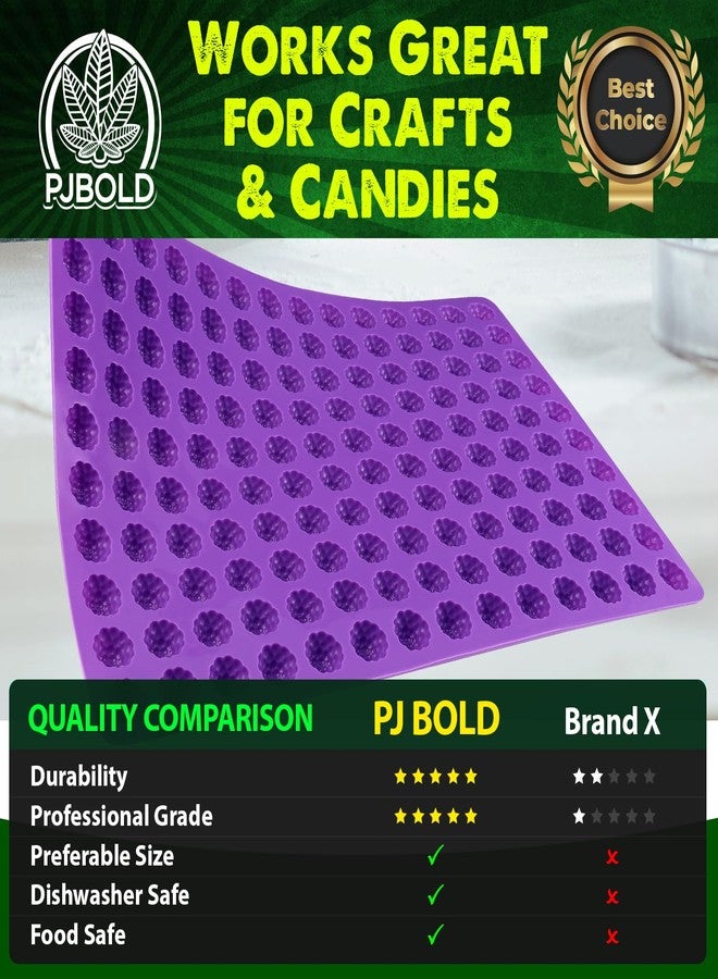 PJ Bold Berry Candy Mold, 2.5mL, 140 Cavity- Half Sheet - Image 5