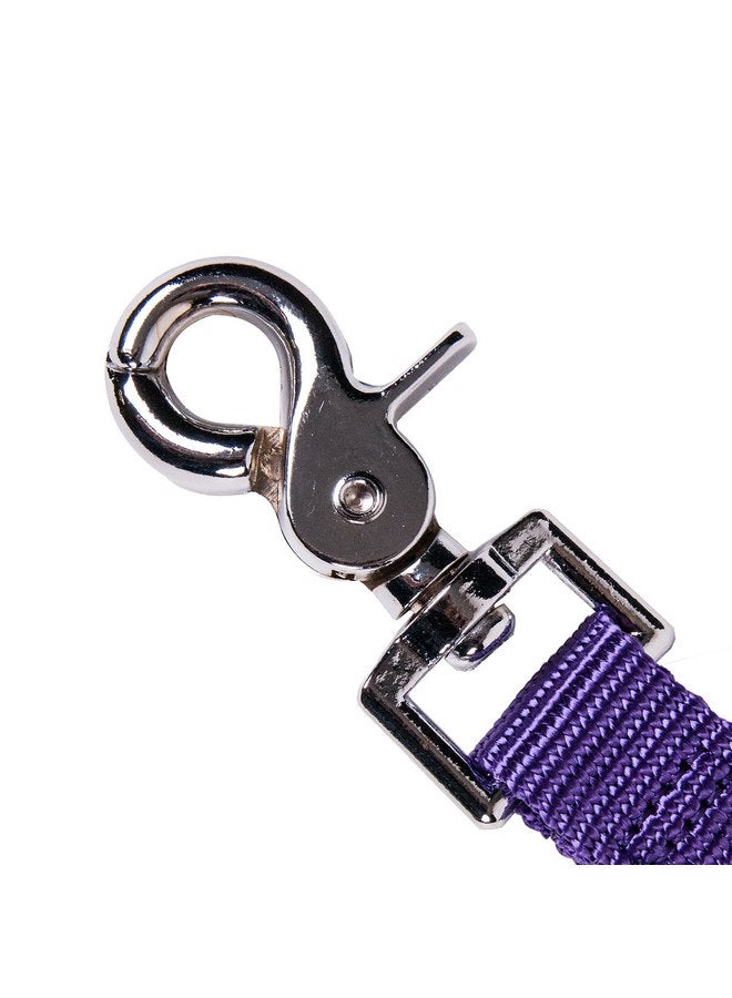 GOGO Pet Products 5/8-Inch Wide Comfy Nylon Dog Leash, 4-Feet Long, Purple - Image 4