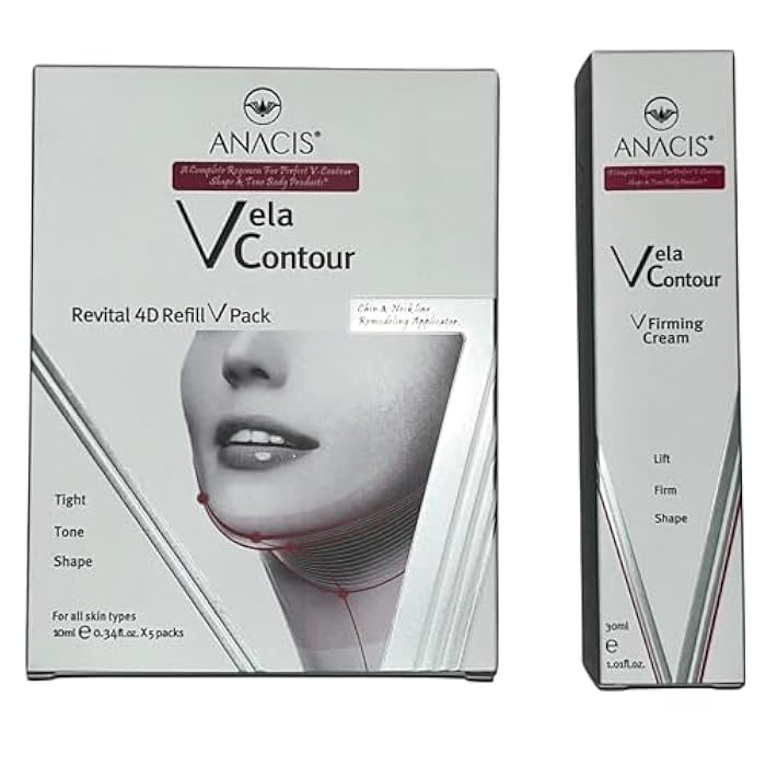 Anacis Advanced Neck Cream and Masks Targets Fine Lines, Wrinkles, Loss of Firmness, Elasticity, and Uneven Skin Tone for Women and Men Face Moisturizer - Image 2