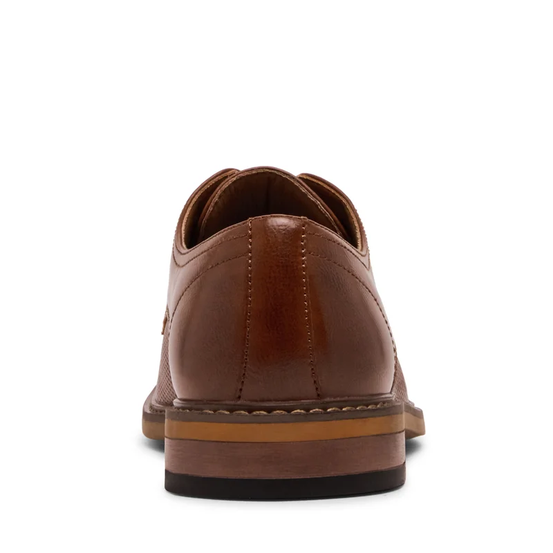 ستيف مادن Evester Textured Lace-Up Formal Shoes