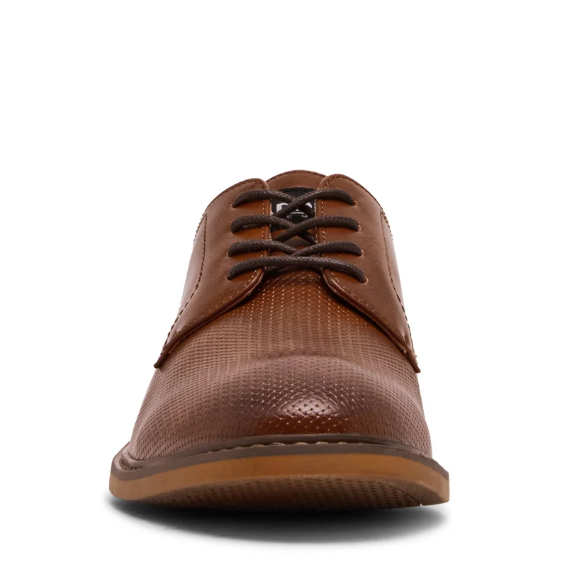 STEVE MADDEN  Evester Textured Lace-Up Formal Shoes for Men | Best Price UAE