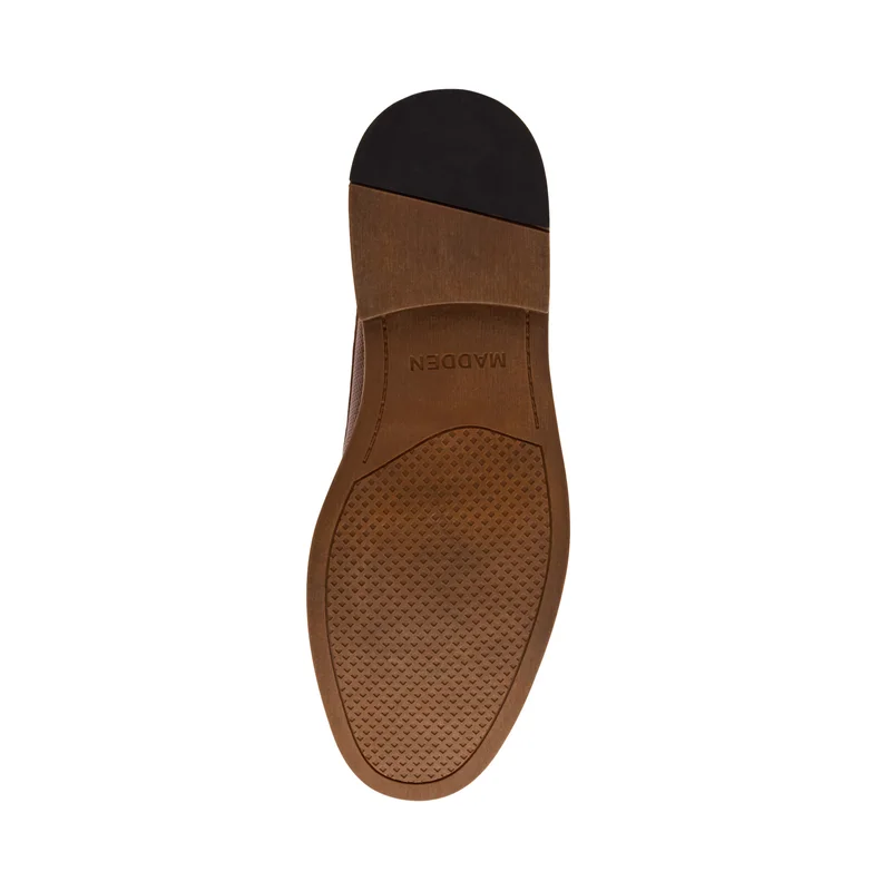 STEVE MADDEN  Evester Textured Lace-Up Formal Shoes for Men | Best Price UAE