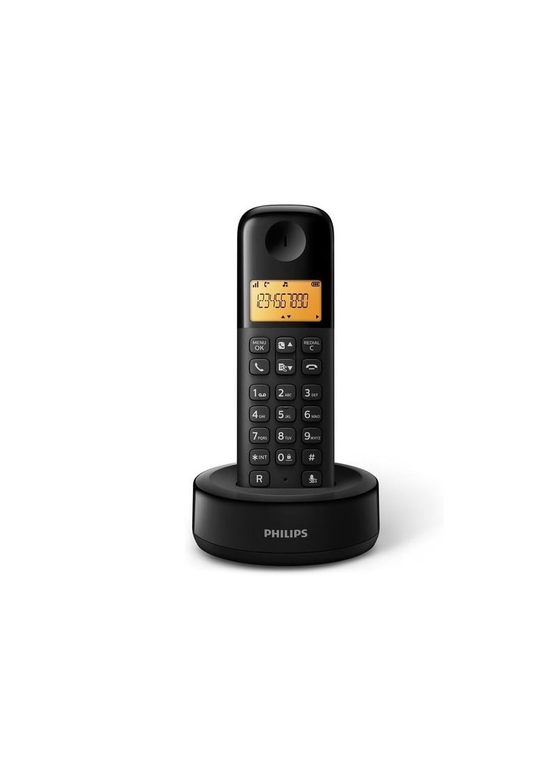 Generic D160 Cordless Phone Black  - Image 1