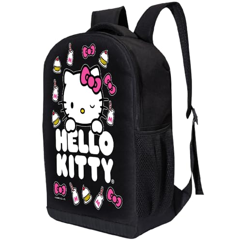 Fast Forward Sanrio Hello Kitty Backpack Shoulder Bag for Girls, Boys, Adults - Cute 18" Inch Hello Kitty Kids Backpack for School (Hello Kitty Dessert) - Image 2