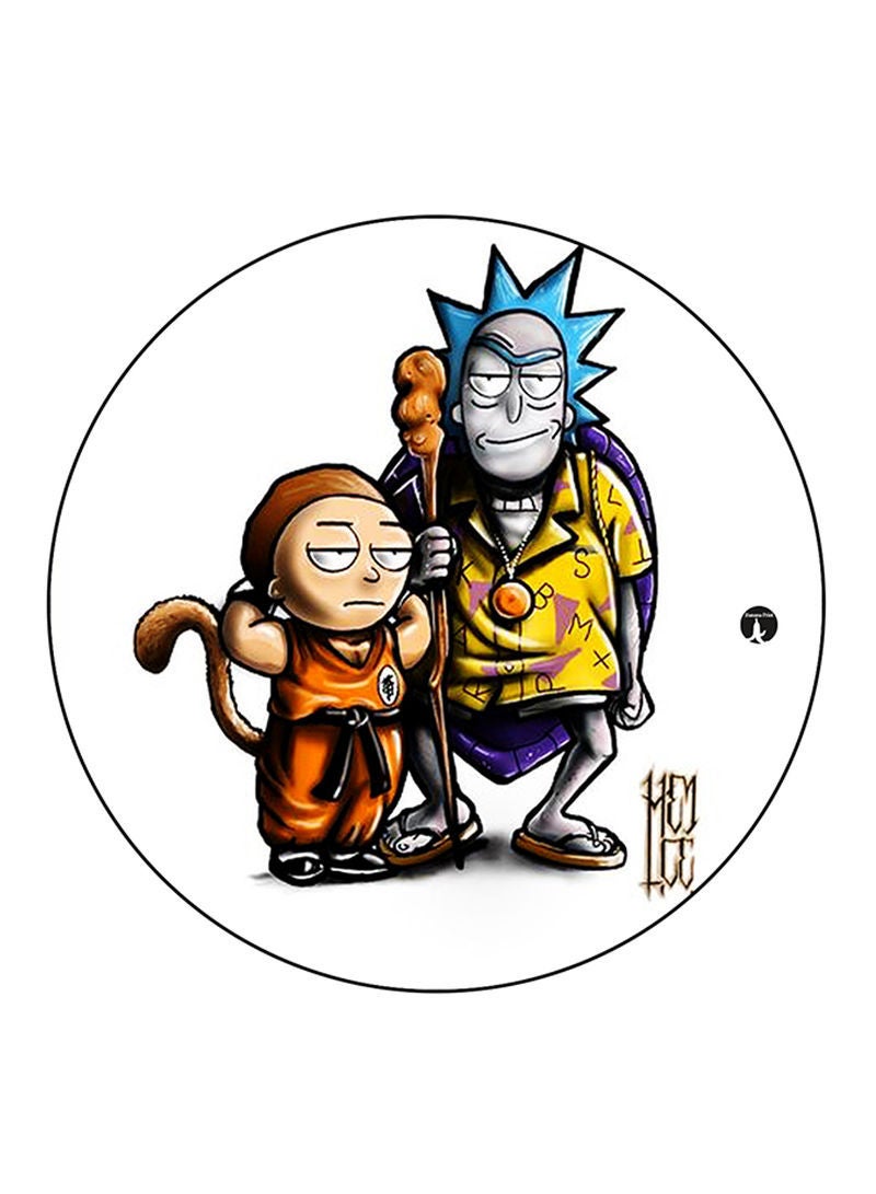 RKN Rick And Morty Printed Mouse Pad  Multicolour