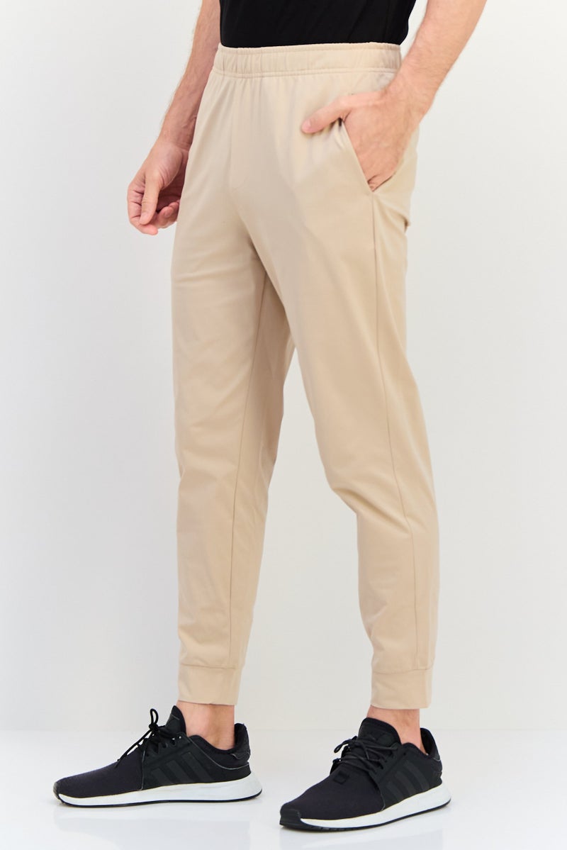 RBX Men Sportswear Fit Outdoor Sweatpants, Beige  - Image 4