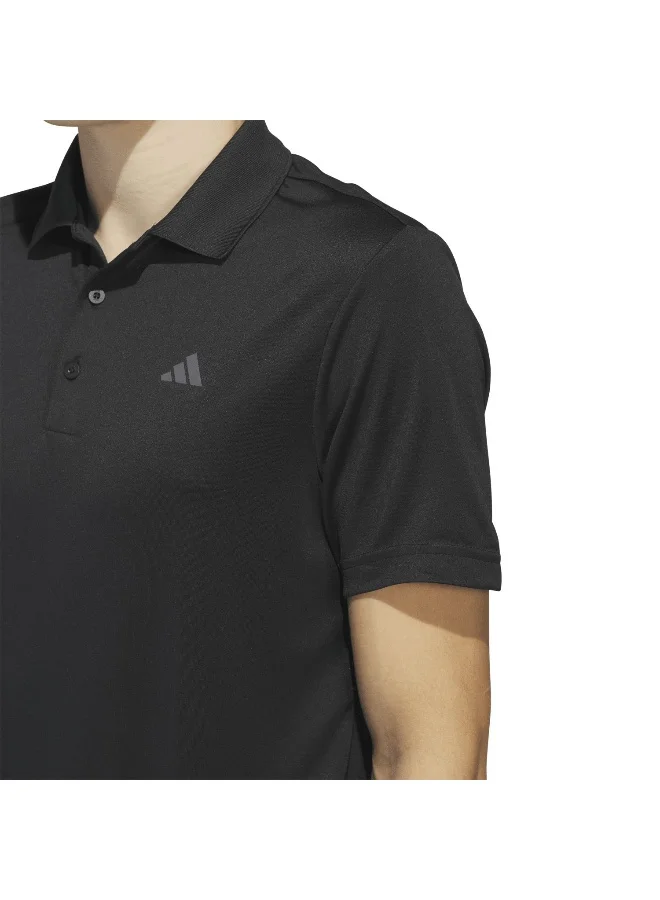 Adidas Adidas Adi Prf Lc Polo Black Golf Polo Shirts For Men S