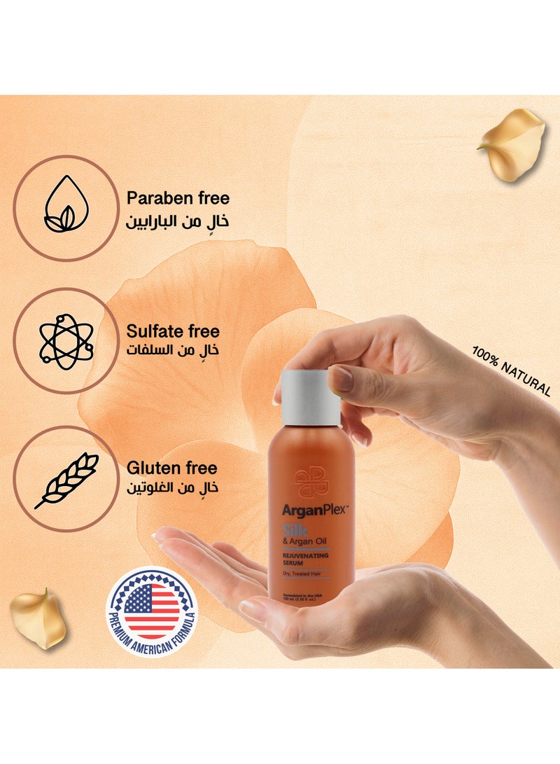 Argan Plex Serum - 100 ML -  The Secret to Shiny and Silky Hair - Image 4