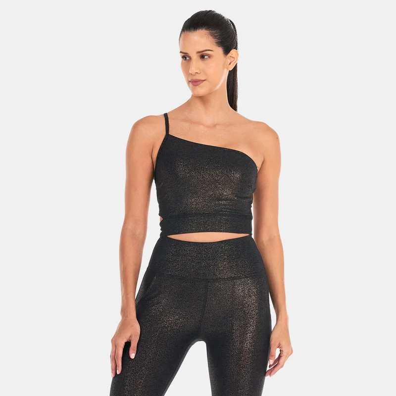 بيوند يوغا تيشيرت بلا أكمام سوفت-شاين واندرلاست كروبد للنساء