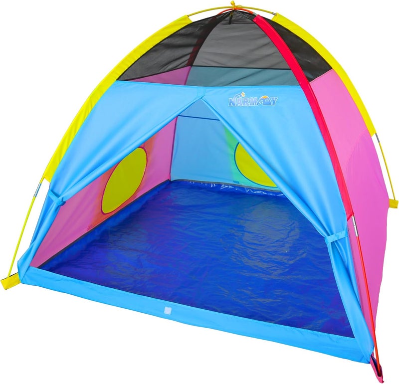 NARMAY ® Play Tent Easy Joy Dome Tent for Kids Indoor/Outdoor Fun - 60 x 60 x 44 inch - Image 1