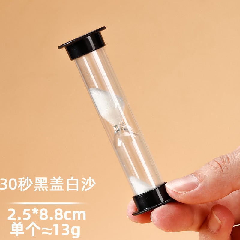 Colorful Anti-Fall Plastic Hourglass Timer – Modern Decorative Ornament for Students - Image 1
