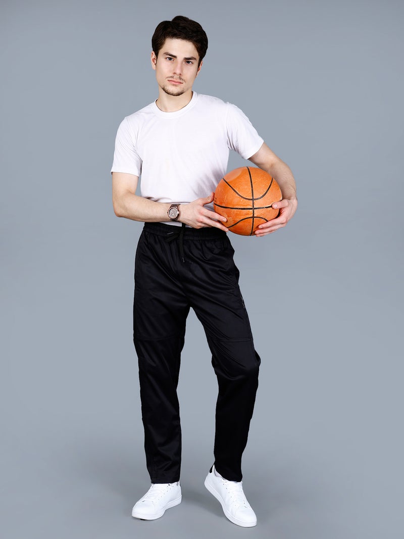 Fort Collins Men Solid Pants with Zip Pocket - Image 2