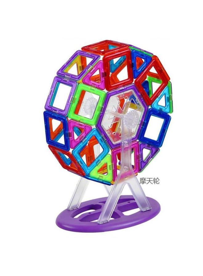Pure Magnetic Sheet Package Magnetic Sheet Magnet Building Blocks Assembling Educational Children's Toys 118pcs - Image 5