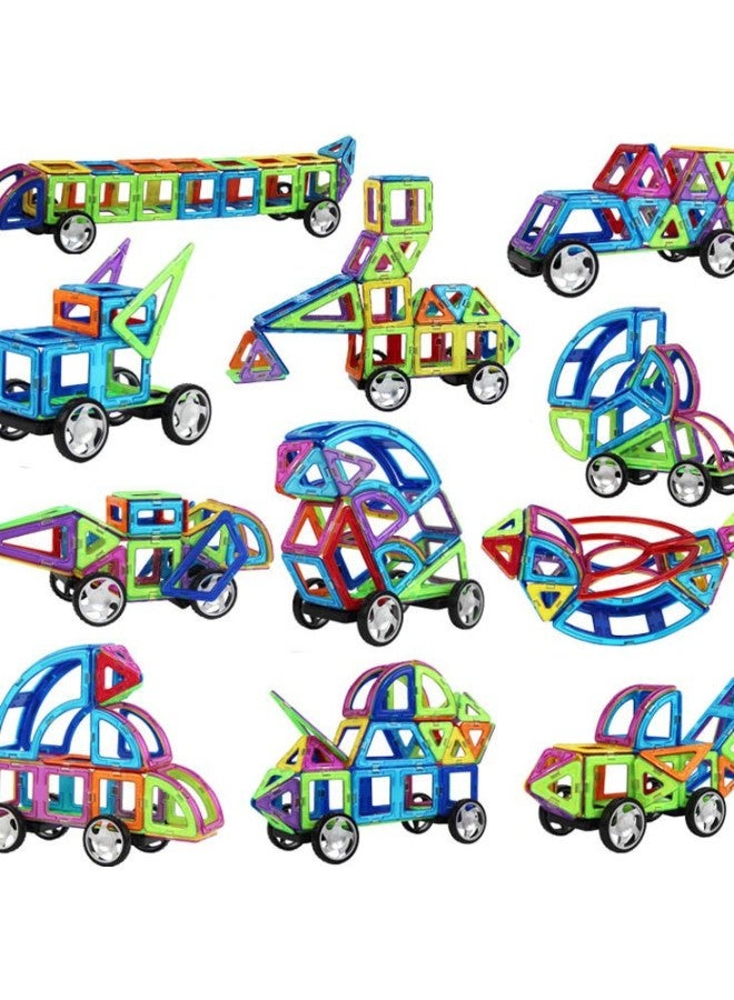 Pure Magnetic Sheet Package Magnetic Sheet Magnet Building Blocks Assembling Educational Children's Toys 118pcs - Image 2