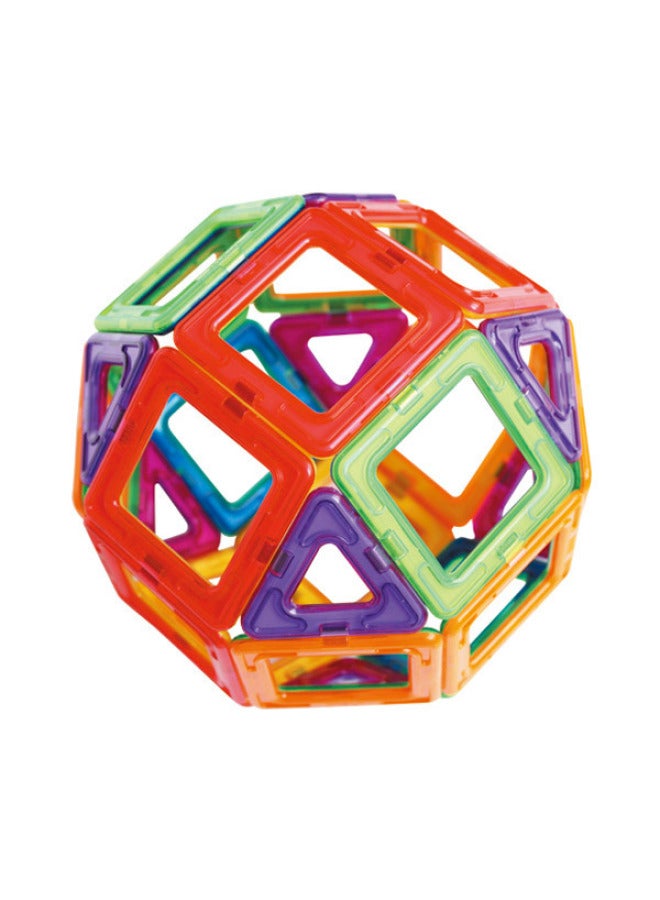 Pure Magnetic Sheet Package Magnetic Sheet Magnet Building Blocks Assembling Educational Children's Toys 118pcs - Image 4