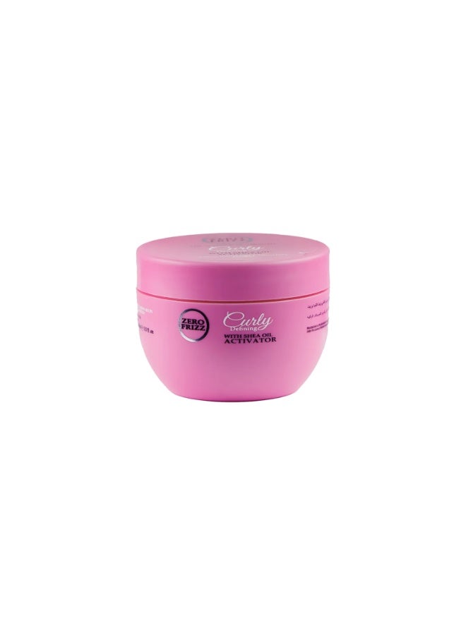 Zero Frizz Curly Defining Shea OIL Curly Activator 250ml - Image 3