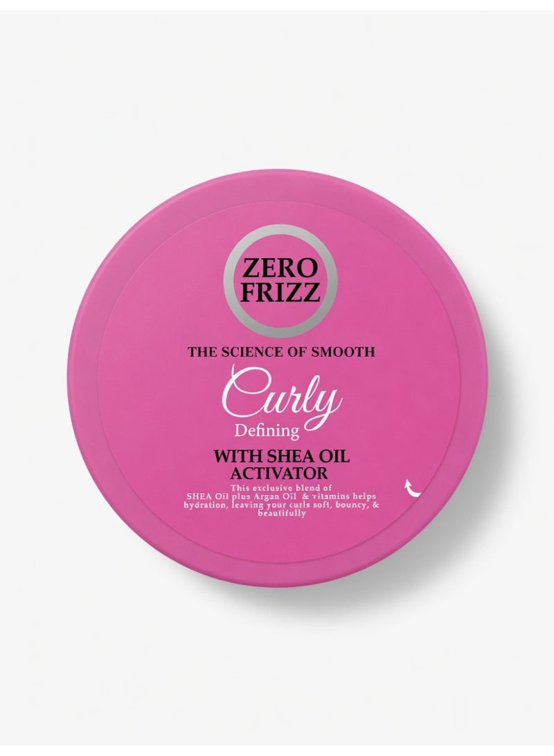 Zero Frizz Curly Defining Shea OIL Curly Activator 250ml - Image 2